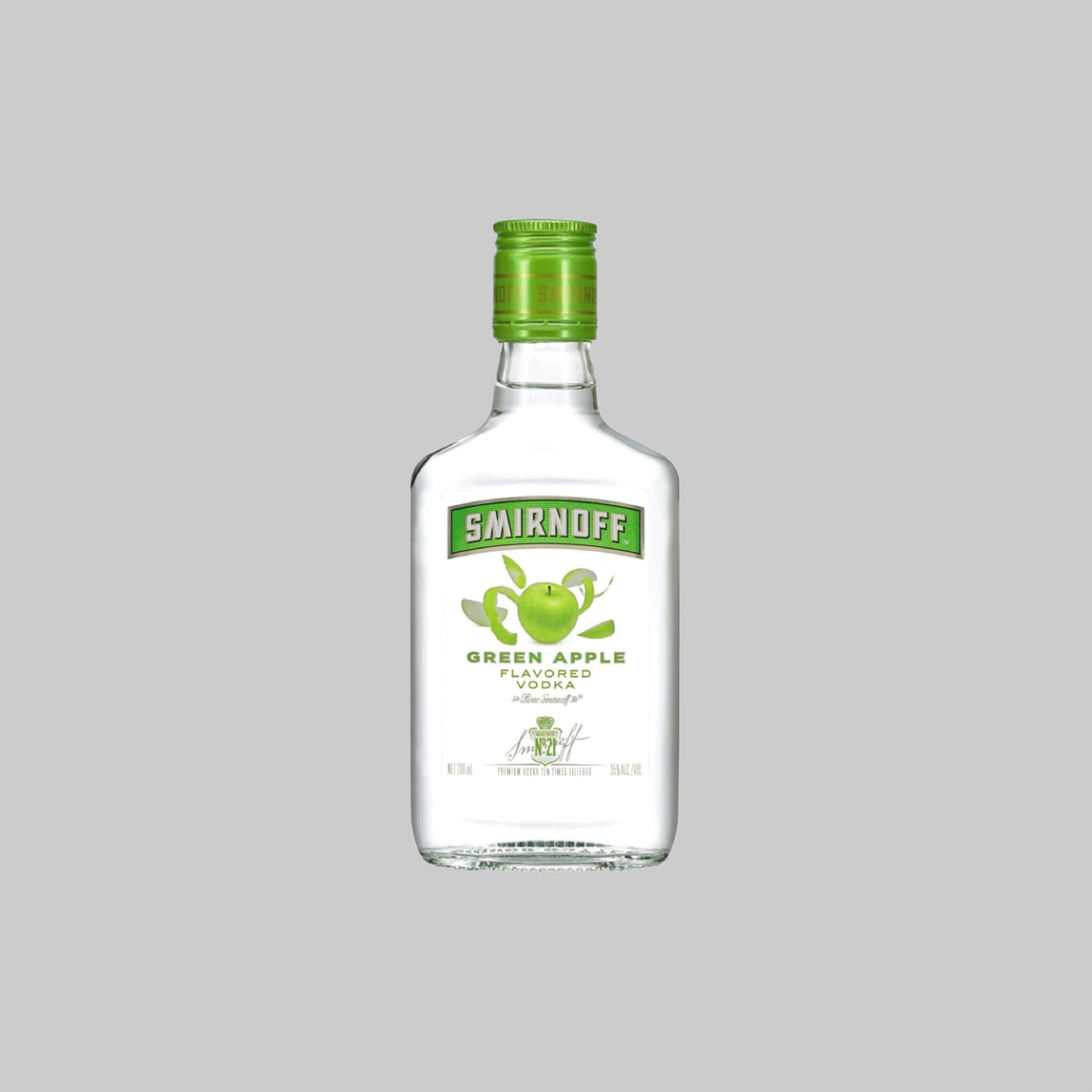 Smirnoff Vodka Green Apple 200ml 35.0% - Time2Drink